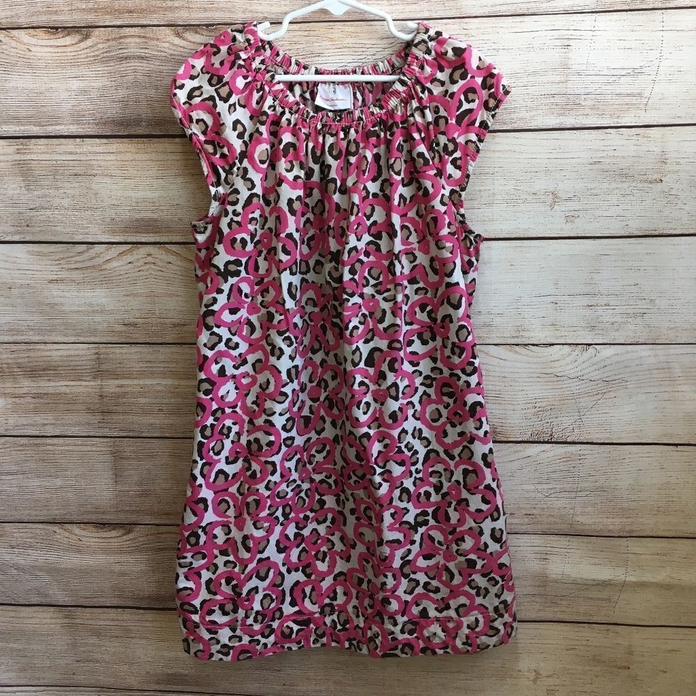 HANNA ANDERSSON SHIFT DRESS IN CHEETAH PRINT